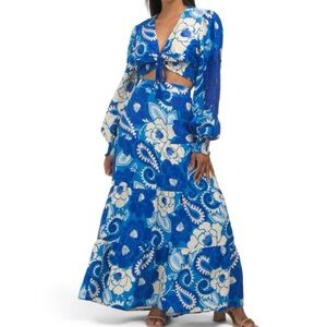 House of Harlow 2 PC Skirt Set SZ M